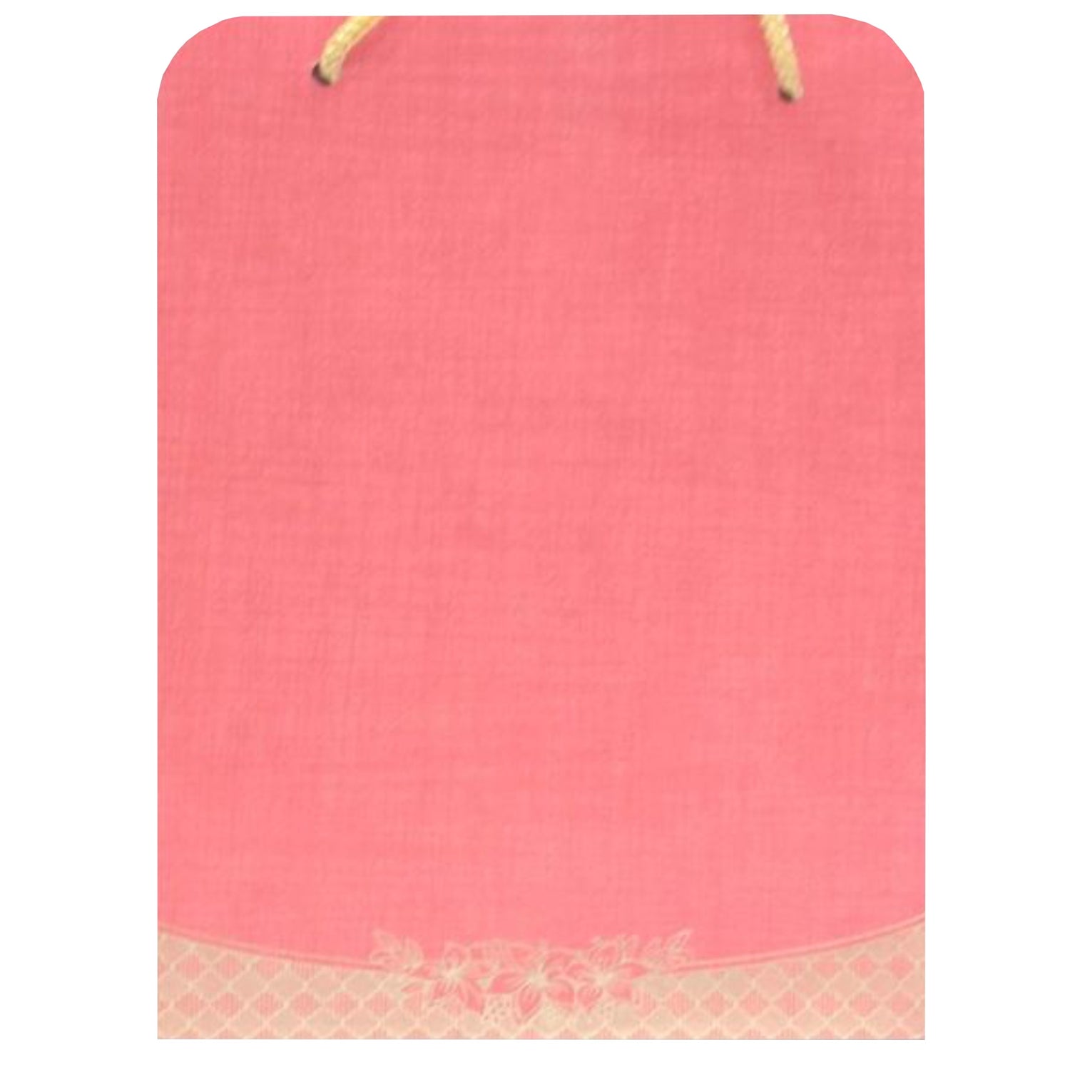 Red Metallic Invitation Card With Ganesha Sticker-KNCA208R