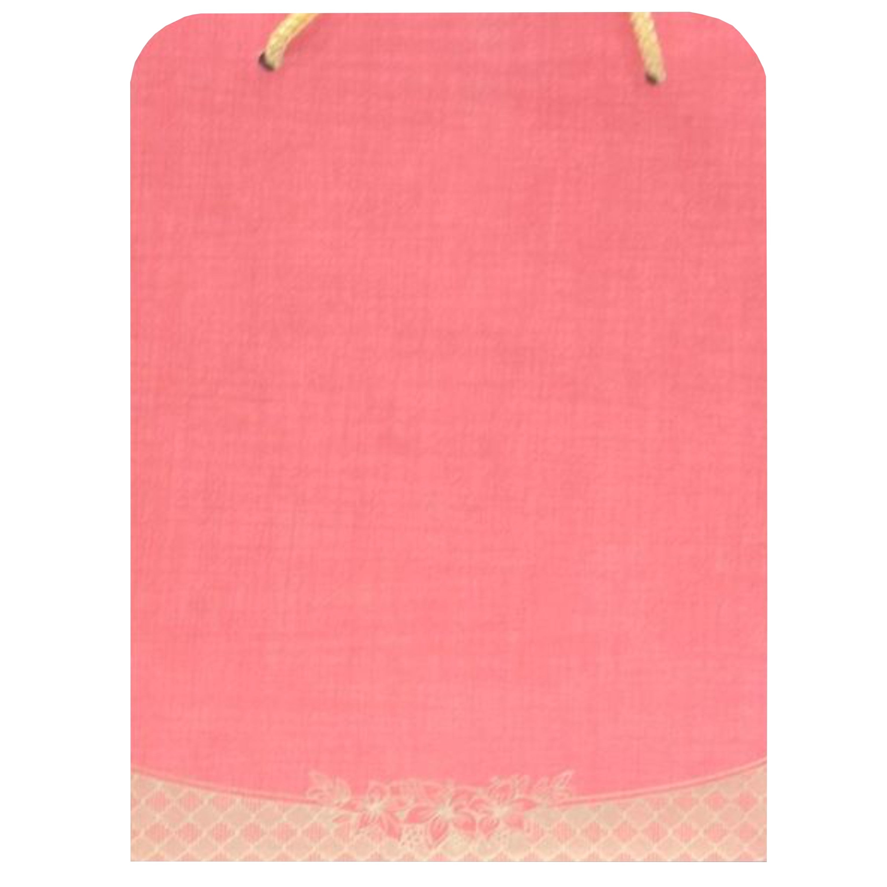 Red Metallic Invitation Card With Ganesha Sticker-KNCA208R