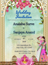 Beautiful Lotus Traditional Wedding Invitation-King of Cards