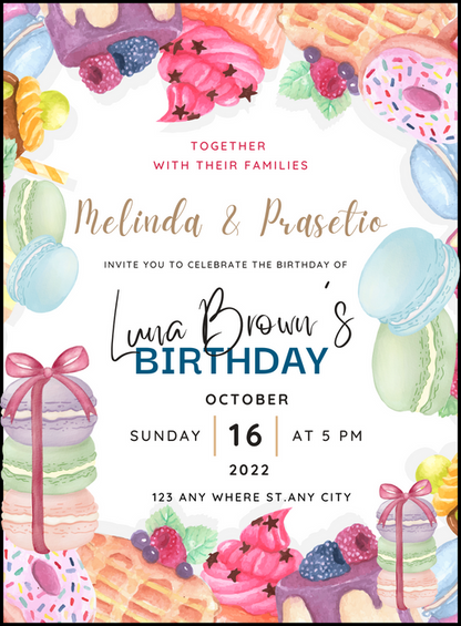 Berry Burst Cake &amp; Sweets-AACAS004