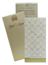 Beige Single Tracing Invitation Card-King of Cards