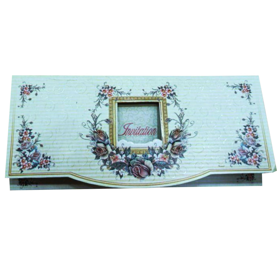 Blue Personal Invitation Card