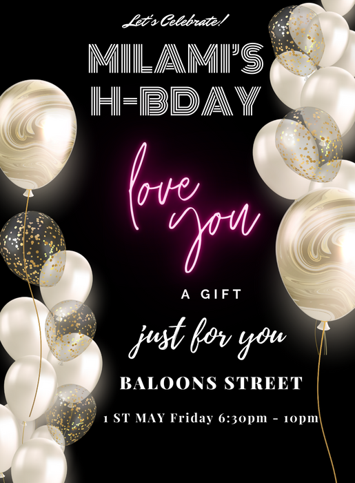 Black Bonanza Balloons and Confetti-King of Cards