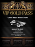 Black Car VIP Event Invitation-King of Cards