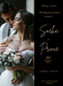Black Love Premium Wedding Invitation-AAPWI006