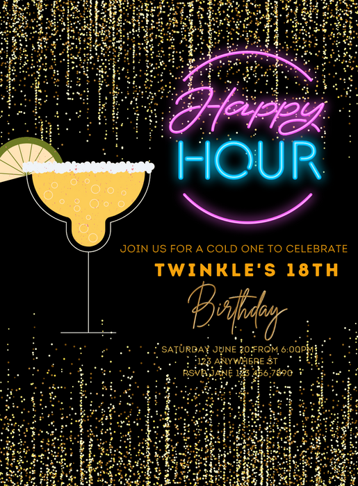 Black Margarita Happy Hour-AAHPP005