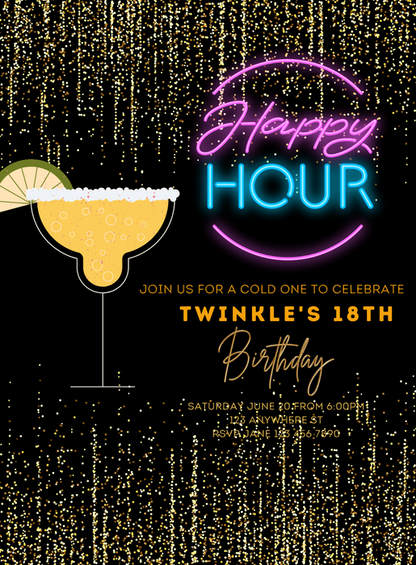 Black Margarita Happy Hour-AAHPP005