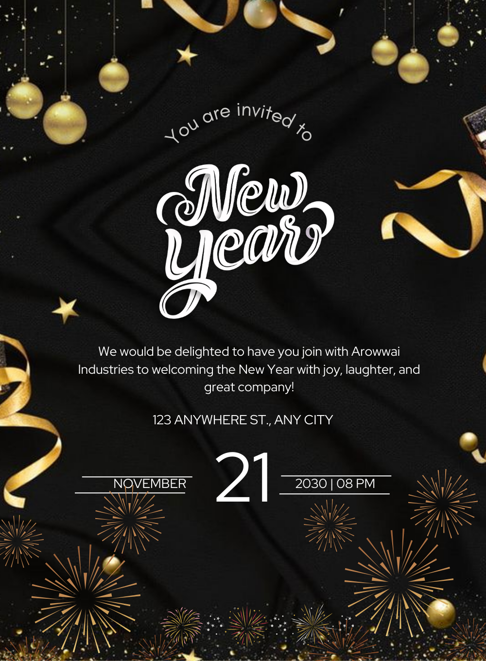 Black Shimmer New year&