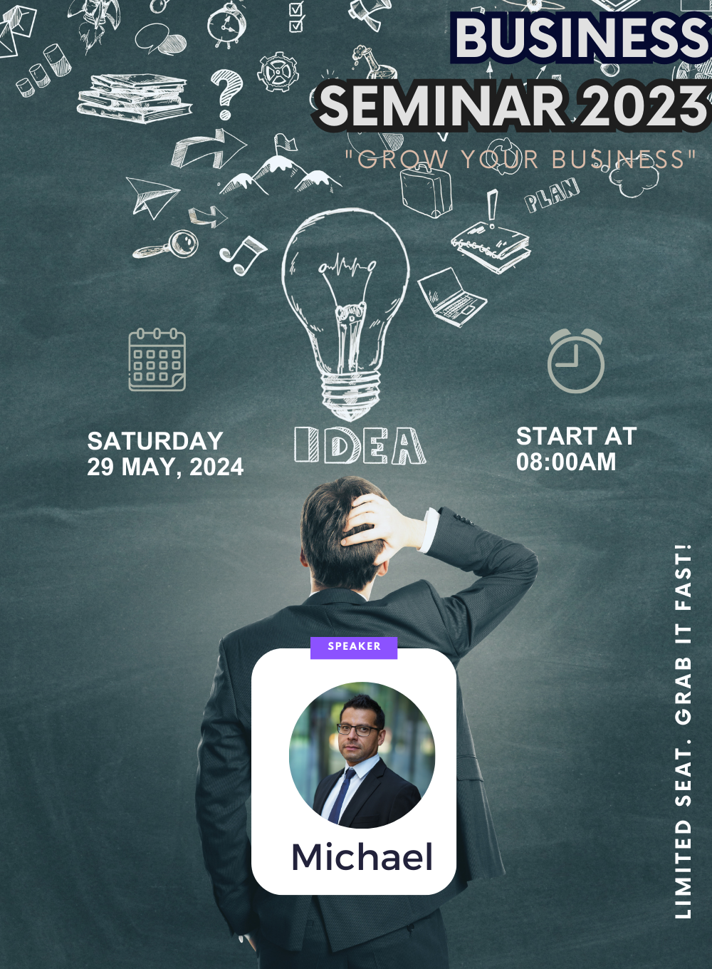 Blue Business Seminar Invitation-AASMI006