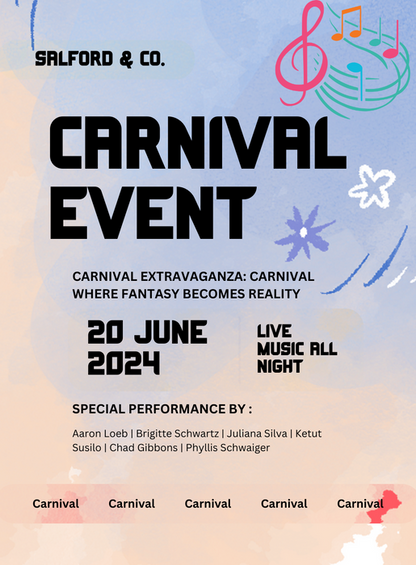 Blue Carnival Shopping Event Invitation-AASHE006