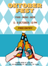 Blue Cling Oktoberfest Invitation-AAOKT011