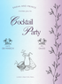 Blue Coconut Cocktail Party Invitation-AACPI024