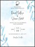Blue Elements Rajasthani Wedding Invitation-King of Cards