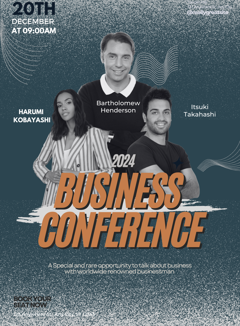 Blue Meet Conference Invitation-AACON010