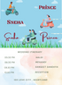 Blue Scooter Wedding Itinerary Invitation-AAWII033