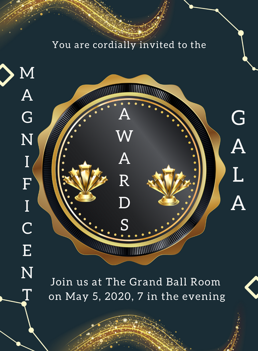Blue Star AWARDS Invitation-AAONY015