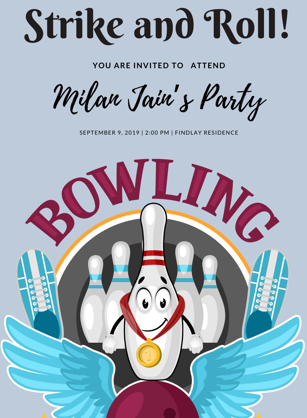 Blue Wings Bowling-AABGI008