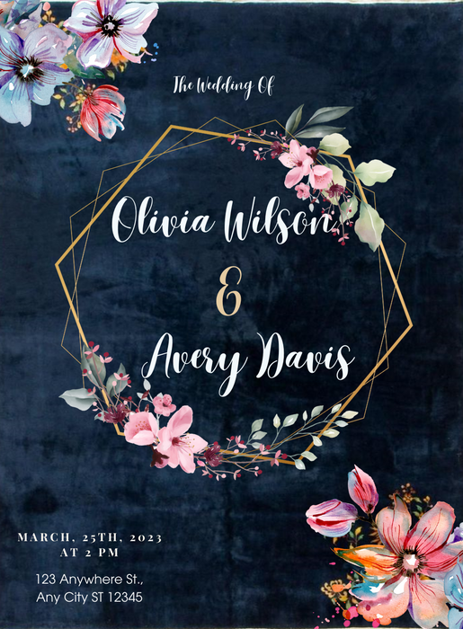 Blue Wreath Bengali wedding-King of Cards