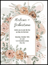 Blushing Beauty Floral wedding Invitation-King of Cards