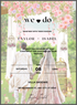 Blushing Blooms Floral wedding Invitation-AAFWI012