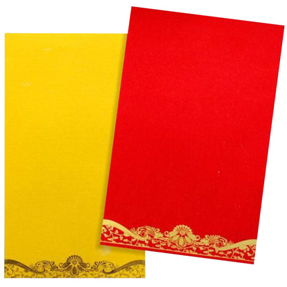 Red Single Sheet With Satin Design-King of Cards
