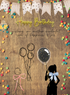 Brown Banner Balloons and Confetti-AABAC008