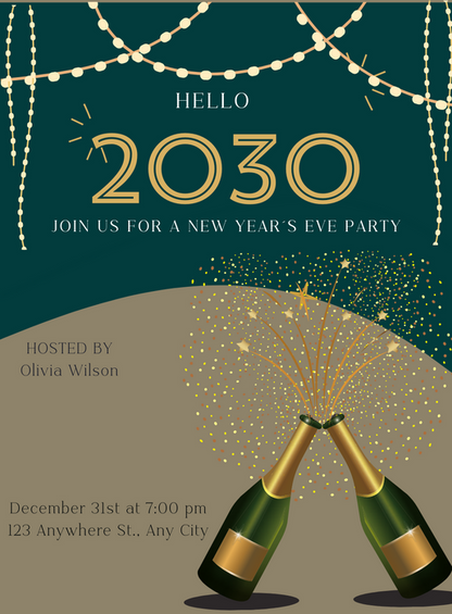 Brown Bottle New year&