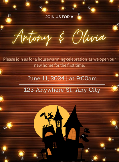 Brown Delightful Housewarming Invitation-AAHMI0011