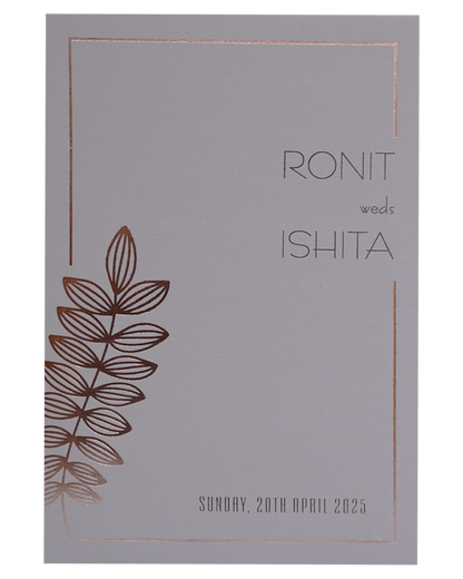 Faded Violet Single Card-KRCS7213