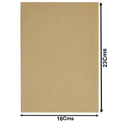 Brown Gold Prince Paper Print With Gold Foiling Baraat Print And Ganesh Sticker-KNPP717N-King of Cards