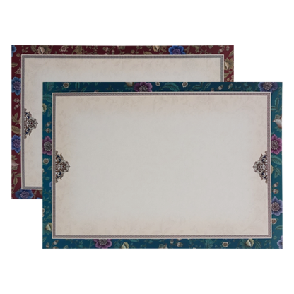 Dark Green Door Type Box Wedding Card-King of Cards