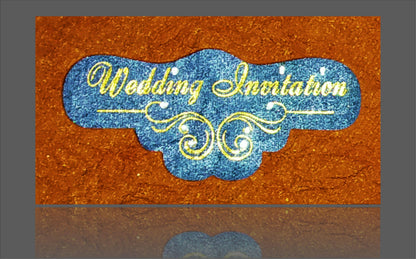 Orange Personal Invitation