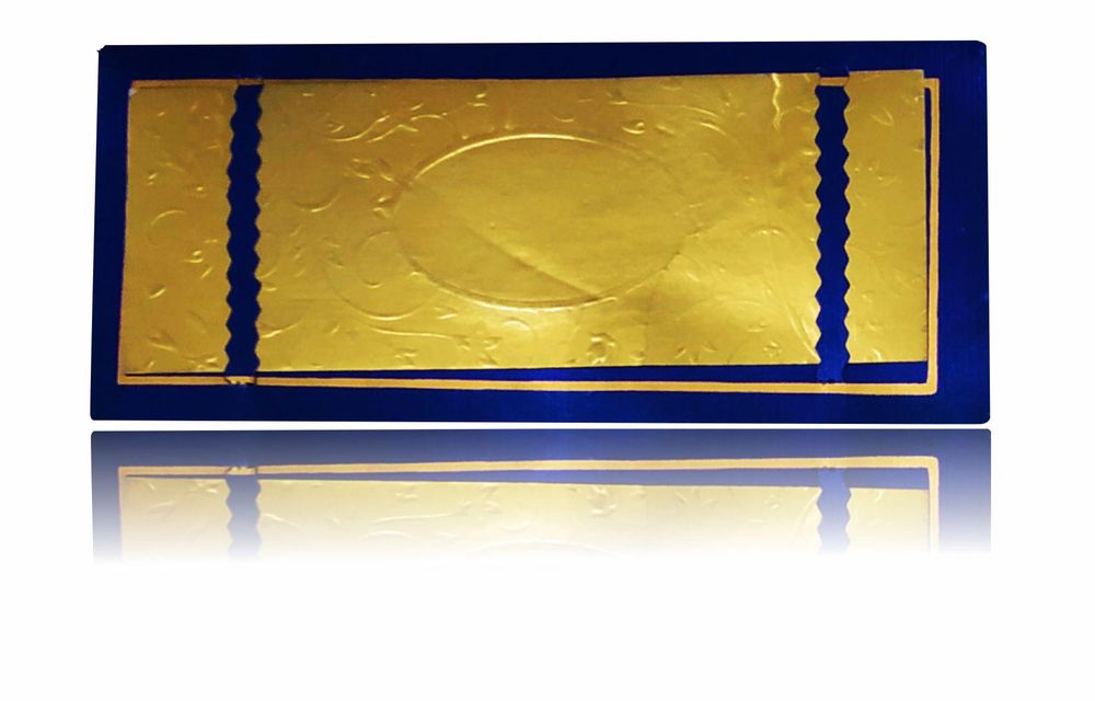 Blue Personal Invitation Card-King of Cards