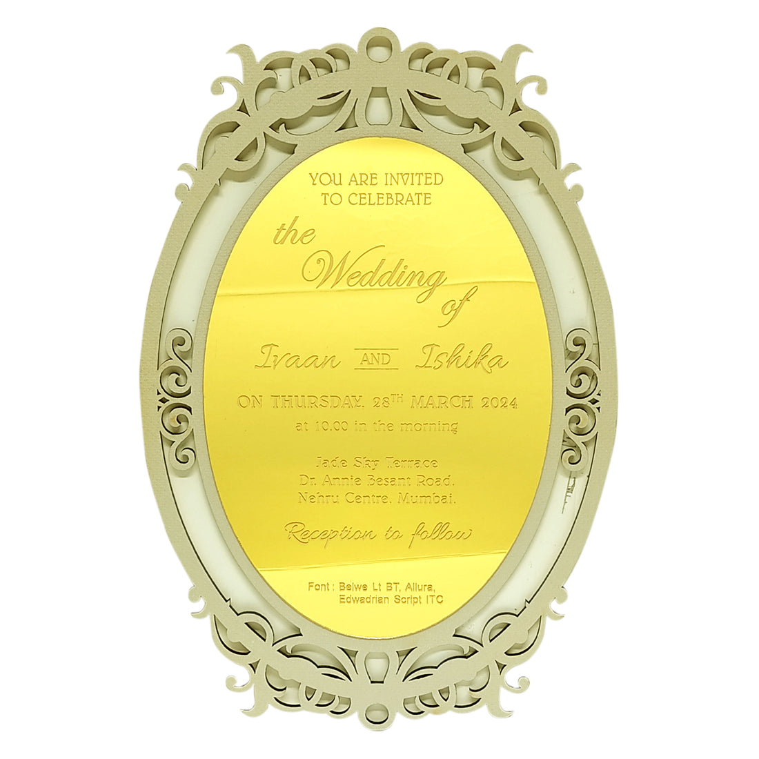 Invitation Card - KRCS6582