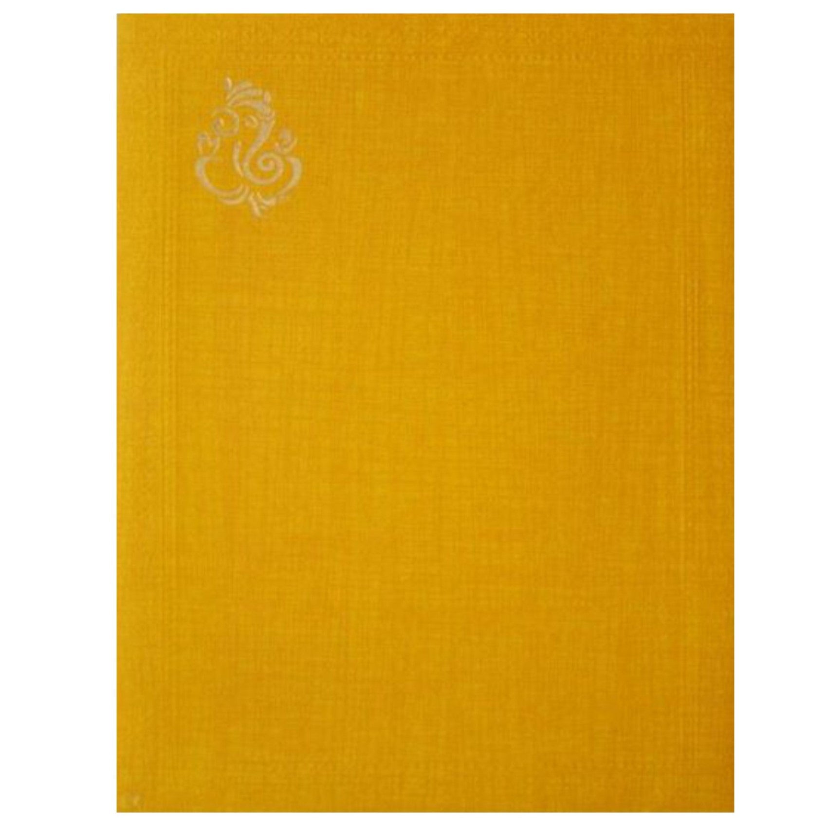 Orange Metallic Wedding Invitation-King of Cards