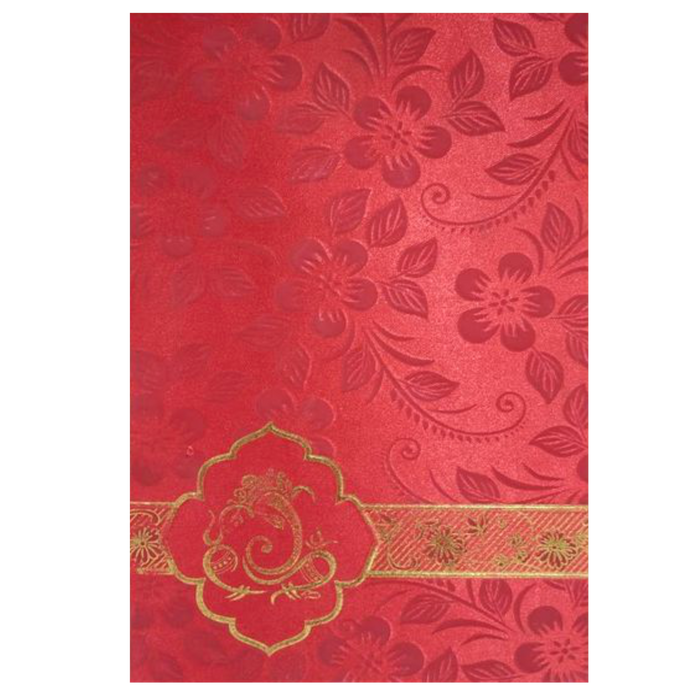 Rayol Red Invitation Card-King of Cards