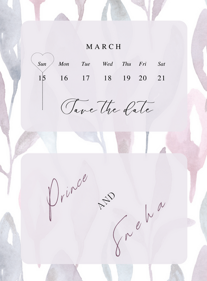 Blue Elegant Save The Date-AASAV008