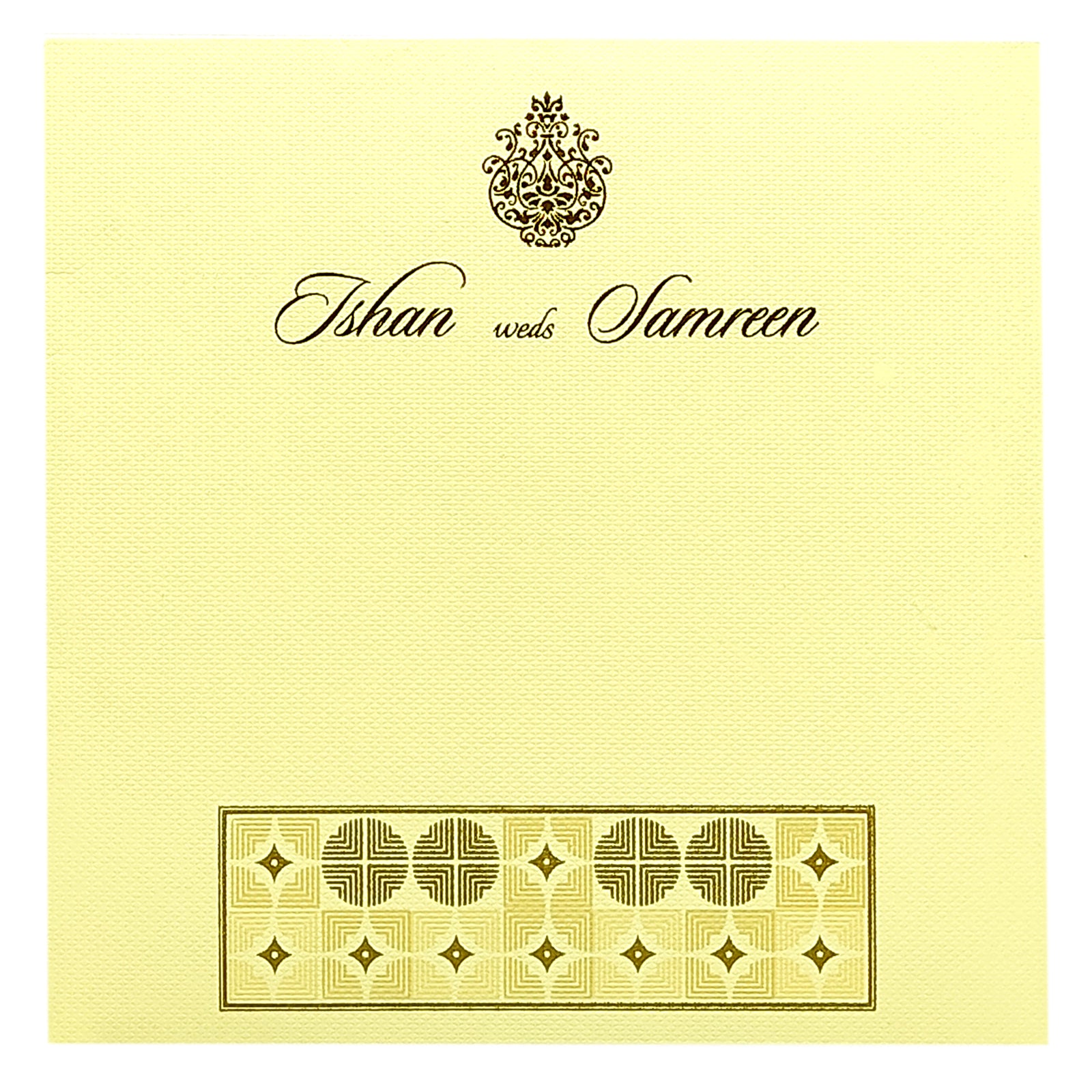 Pale Pink Dot Design Invitation-KRC29222