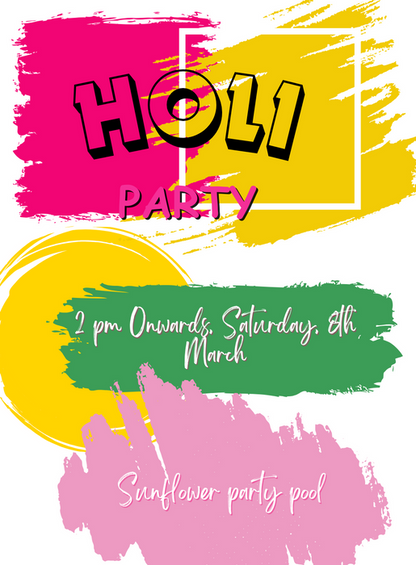 Color Explosion Holi Invitation-AAHOL004