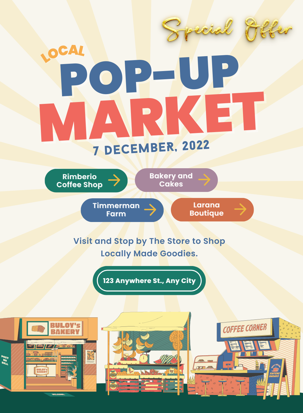 Colorful Pop-Up Shopping Event Invitation-AASHE002