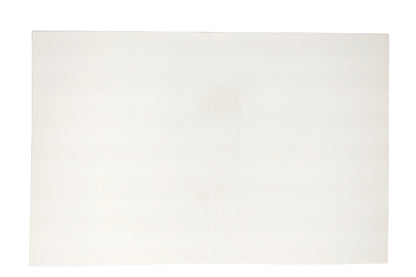 White Metallic Floral Design With Gold Foiling And Name Plate-KNK3050W