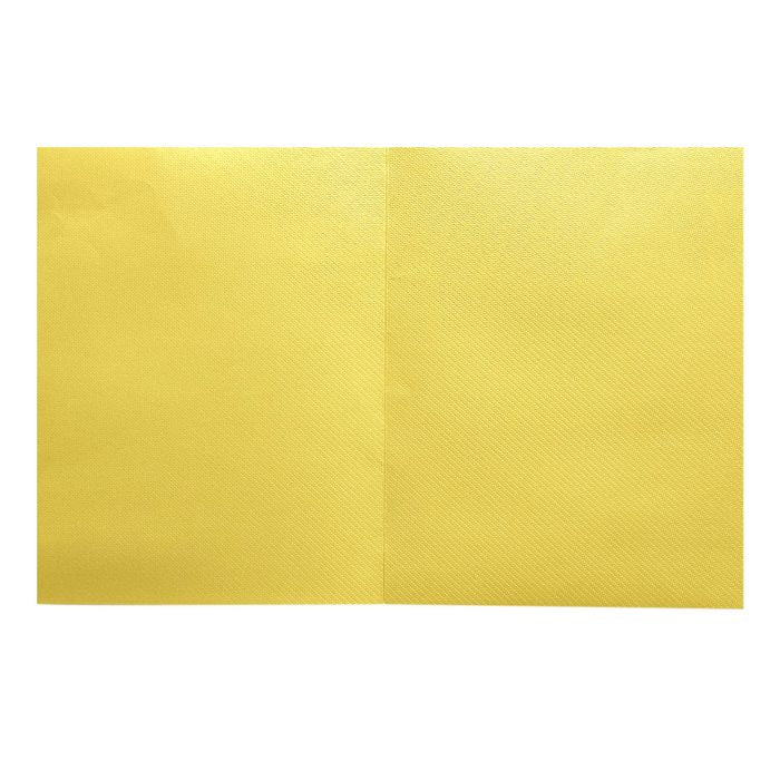 Gold Floral Foil Nameplate Invitation Card-King of Cards