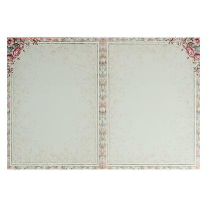 Pastel Blue Floral Ganesha Wedding Card-KNTY6806