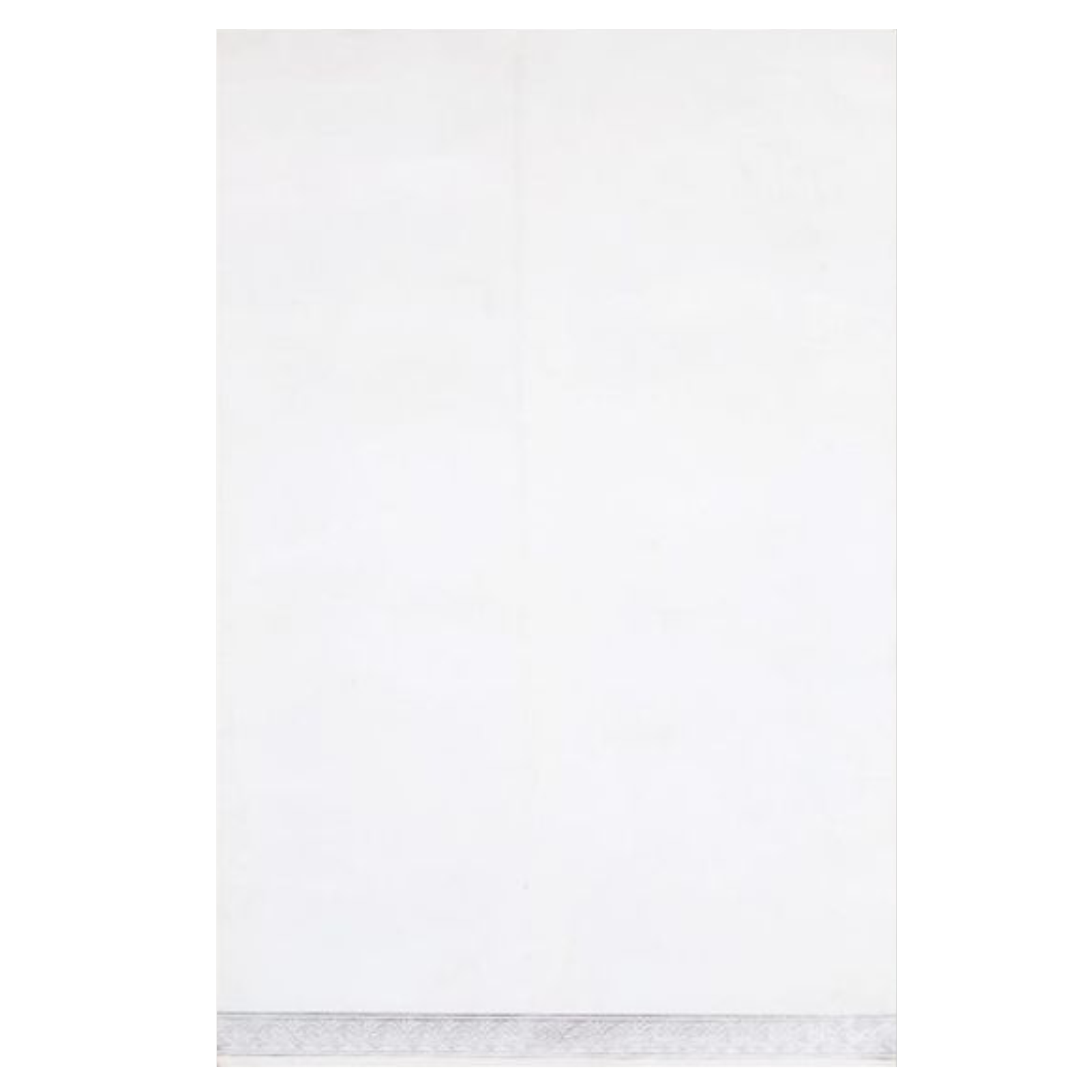 Blue Single sheet Invitation Card