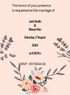 Pink Lovely Floral Wedding Invitation-AAFWI004