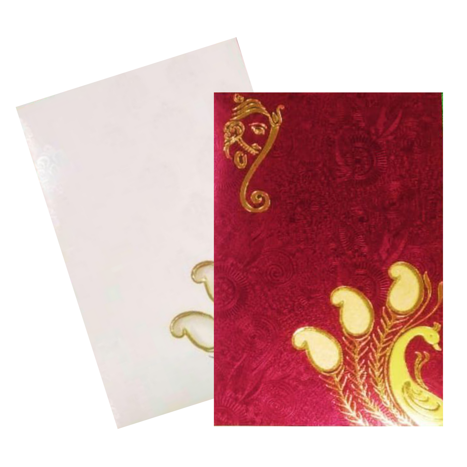 Red Personal Invitation Card