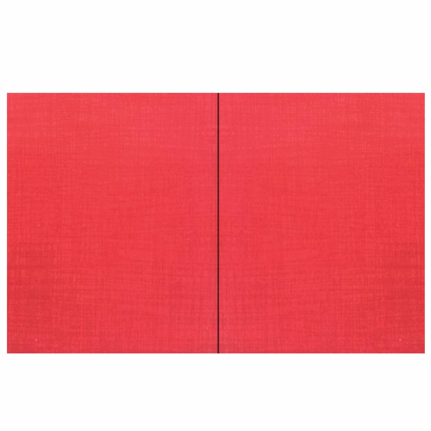 Red Die Cut Square Ganesha Card
