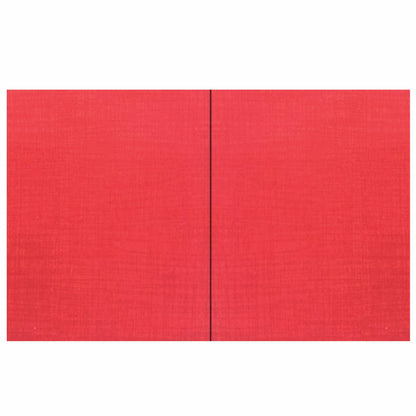 Red Die Cut Square Ganesha Card
