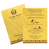 Gold Liner Single Sheet Invitation Card-KNKT552G