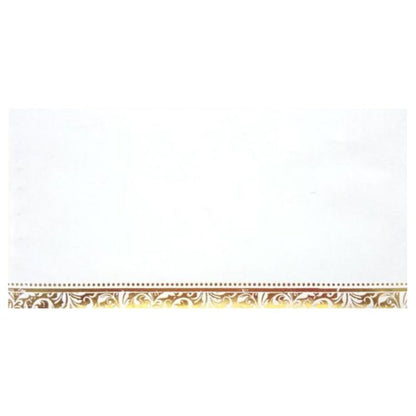 Gold Foiling Floral Design With Maroon Shaded Personal Wedding Card - KNHM813S-King of Cards